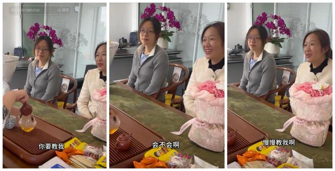 播谢爸带孩子头发白了！邻居透露现任近况麻将胡了试玩平台谢妈杭州拍古装照学直(图13)